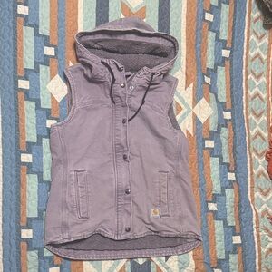 Carhartt Lavender Hooded Vest